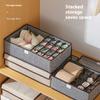 Bedroom Three-in-One Wardrobe Organizer Drawer Style Storage Box for Ties Socks Underwear Lid Dust Proof And Moisture Control