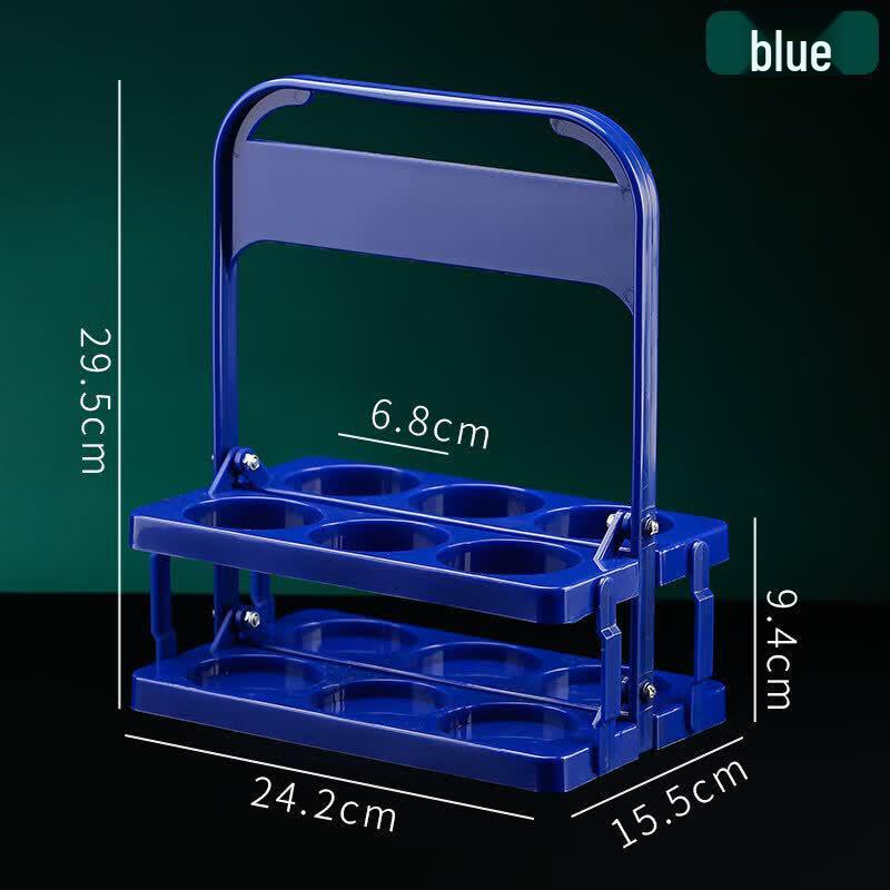 Qiwei Foldable 6-Bottle Plastic Beer Carrier