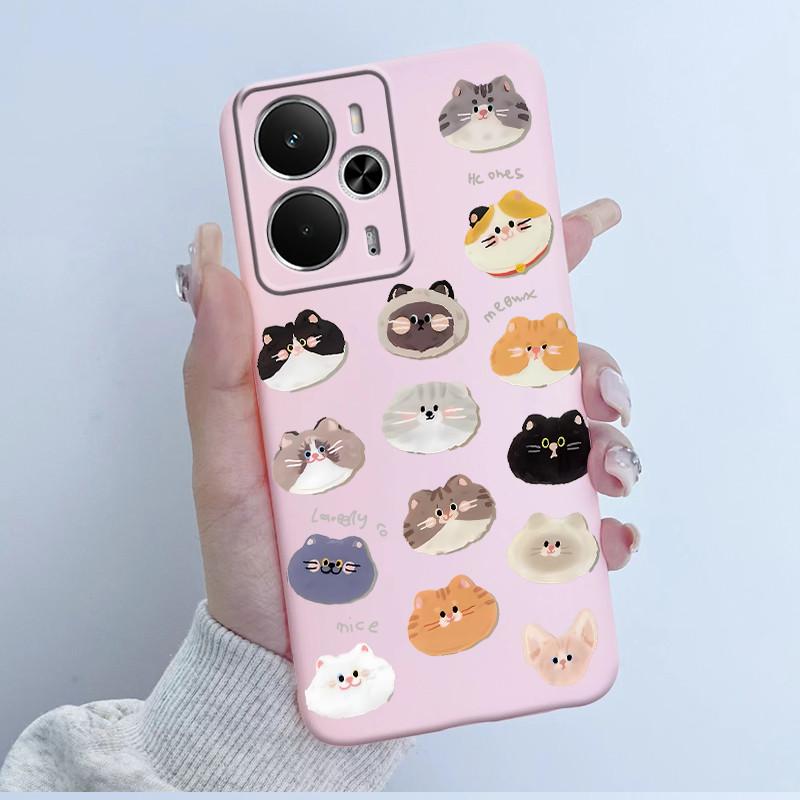 

For Realme 14 5G Case RMX5075 Hot Cute Cartoon Panda Cover Soft Silicone Phone Case For Realme 14T Realme14 T 5G Back Cover Bags Realme 14 5G