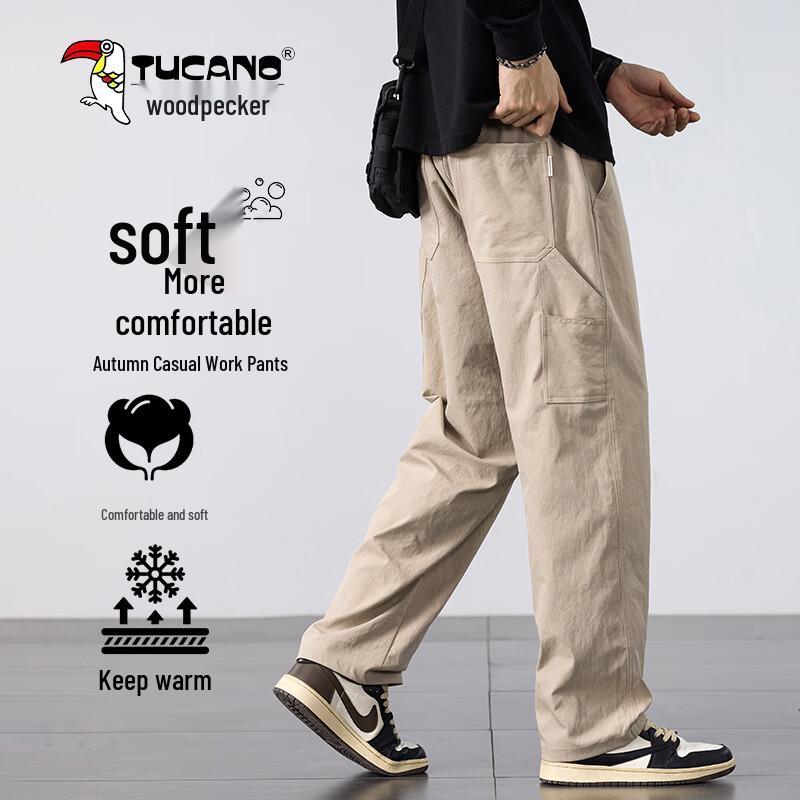 

TUCANO Men s 2025 Autumn/Winter Straight-Leg Casual Pants 5XL