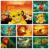 The Lion King Simba Classic Animation 5D Diamond Painting Full of Diamonds DIY Handmade Diamond Painting Cartoon Decoration Painting Kit