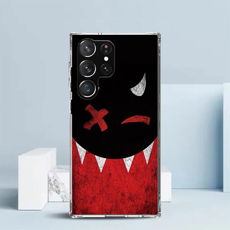 Devil Bad Boy Anime Phone Case For Samsung Galaxy S24 S25 Edge S26 Ultra S22 S23 Plus S21 + S20 FE Soft TPU Back Cover Galaxy S2