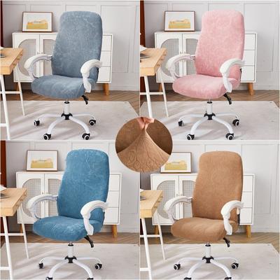 Stretch-Jacquard-Bürostuhlbezug, europäisches Muster, Computerstuhlhussen, elastisch, elastisch, für Gaming-Stuhl, Sitzbezug, Arbeitszimmer