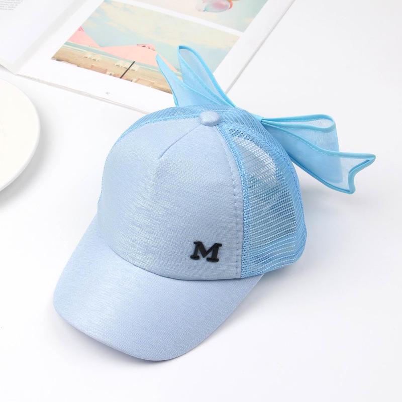 Dětská baseballová čepice s králičími ušima a flitry - Stylová sluneční clona pro chlapce a dívky