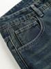 Men's Retro Washed Wide-Leg Jeans - European & American Vintage Style