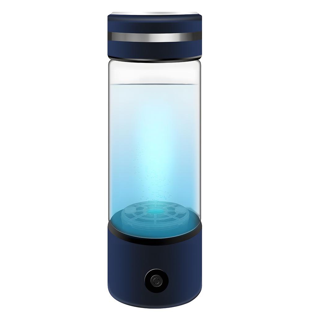 Portable Hydrogen Water Bottle Generator with SPE and PEM Technology Rechargeable Hydrogen Water