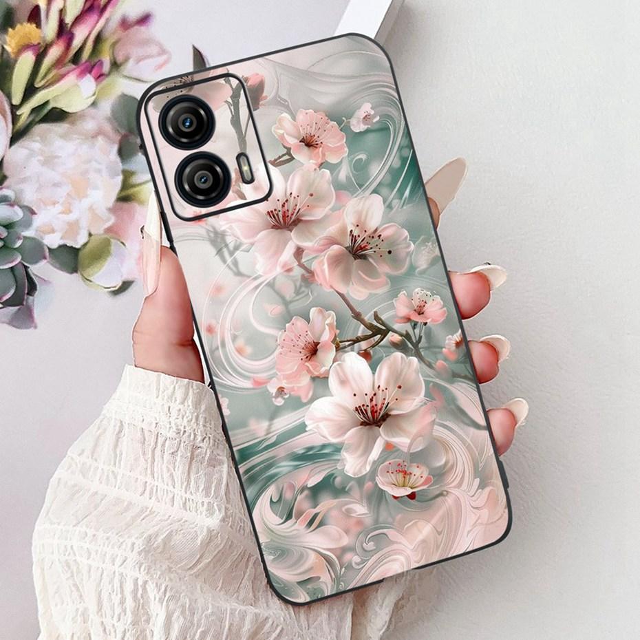 Cute Painting Phone Case For Motorola Moto G53 G73 Soft Silicone TPU Back Cover For MOTO G53 G73 5G Cases Bumpers