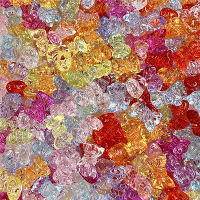 Schmuck 16*24.2mm Zubehör Süßigkeiten DIY Handykette Perlen Transparent Herstellmaterial Mode Handgefertigt 10Stk Acryl Kristall Zubehör