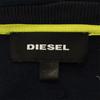 DIESEL Long sleeve patchwork trainer Navy x blue sweat Men's Used