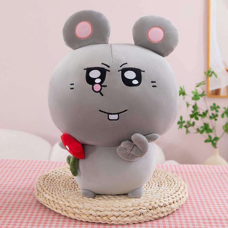 Mouse Plush Backpack Toy Rose Animal Stuffed Doll Soothing Pillow Gifts Animal