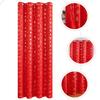 Christmas Curtain Blackout Xmas Snowflake Window Drape Privacy Protection Easy Install Bedroom Living Room Decor