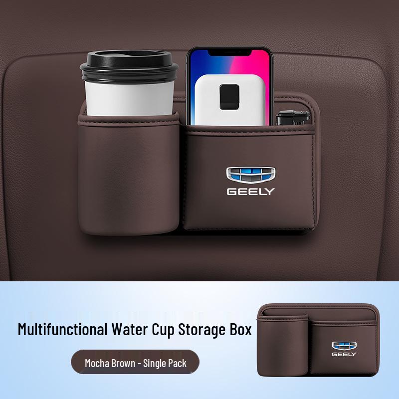 Geely Car Door Cup Holder & Multi-functional Storage Box for Emgrand S, Xingrui, Borui, Binrui, Xingyue L, Boyue