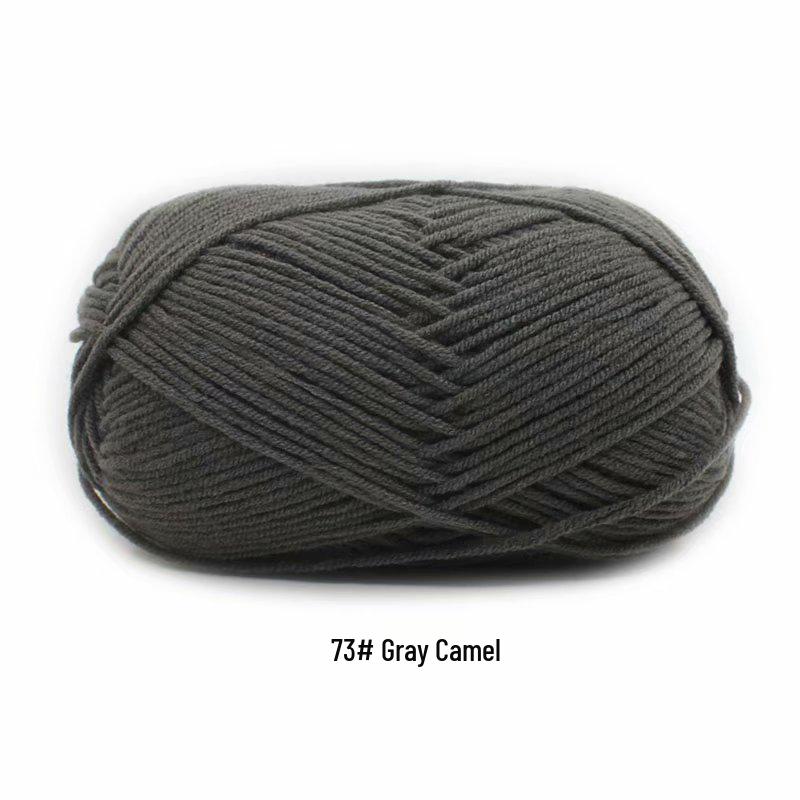 Medium Thick Handmade Cotton Baby Yarn for Knitting, Crochet, and DIY Projects