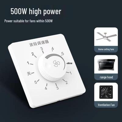 Controller per Ventilatore da Soffitto Incassato a 5 Velocità Tipo 86 per la Casa