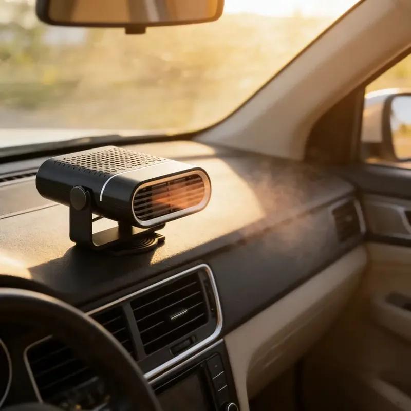 Car Mounted Heater Fast Heating & Defrosting Ultra-Quiet Operation 12V for Cars & 24V for Trucks Winter Heating Essential