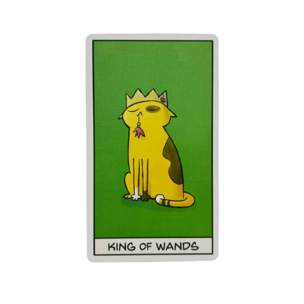 Cat Mancy Kitten Tarot Cards English Version Divination for Family Party Perfect Board Game for Cat Lovers