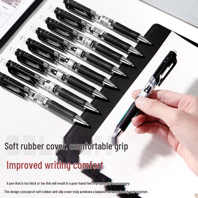Deli S01 Retractable Gel Pen