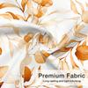 Autumn Leaves Shower Curtain: Embrace the Warm Brown Design, Soft Fabric, and Nature Vibes for Your Cozy Bathroom