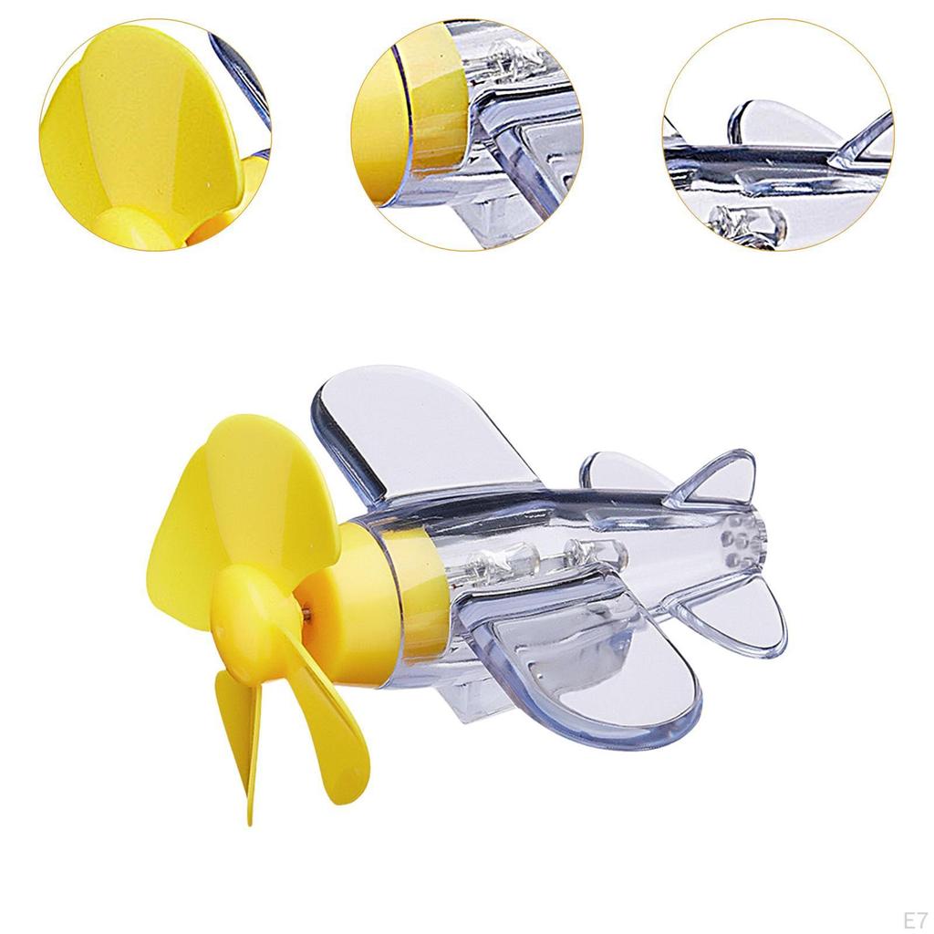 Araba Rüzgar Enerjili Işık Dış Lamba Taşınabilir Dönen Uçak Gece Işıkları Bisiklet için