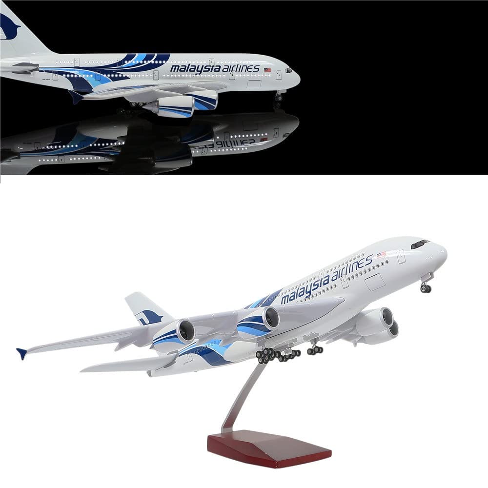 46CM 1:Scară 160 a380 Aviație Malaysia Airlines Model Miniatură Avion Plan Metal Scară Avion Articole Decor Acasă
