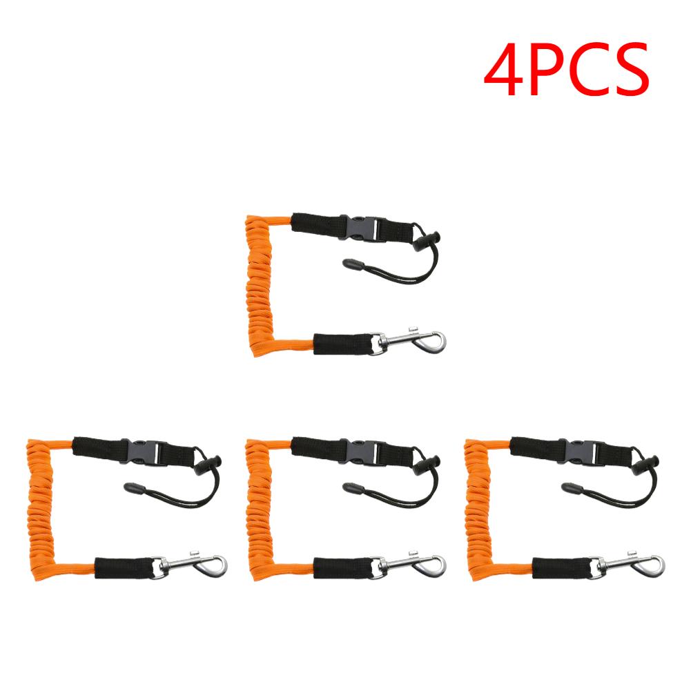 Smycz do wiosła kajakowego Linka zapobiegająca zgubieniu Regulowany uchwyt na wędkę zabezpieczający Linka Szybkie zwalnianie Surfing Spiralna linka do kajakarstwa kanadyjkowego