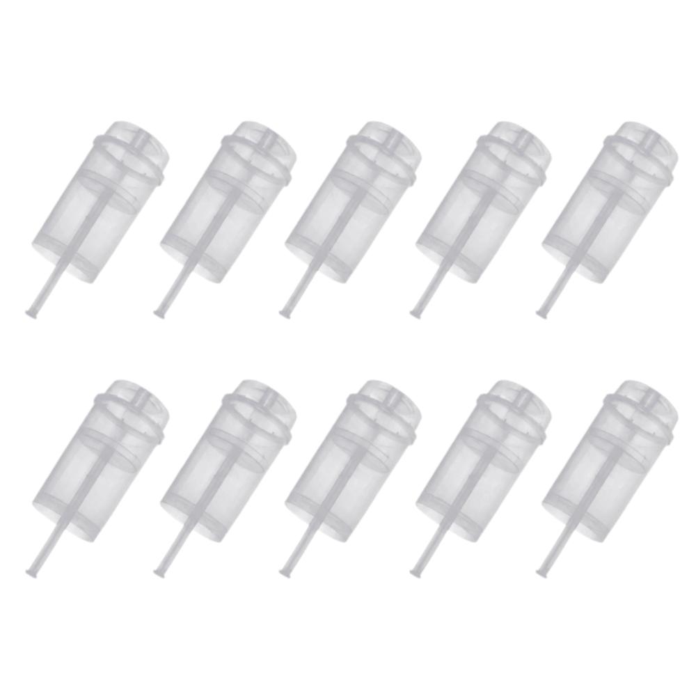 10pcs Transparent Cake Pusher Cylinder Shaped Small Cake Mold Push Cake Holders Weddings 10pcs