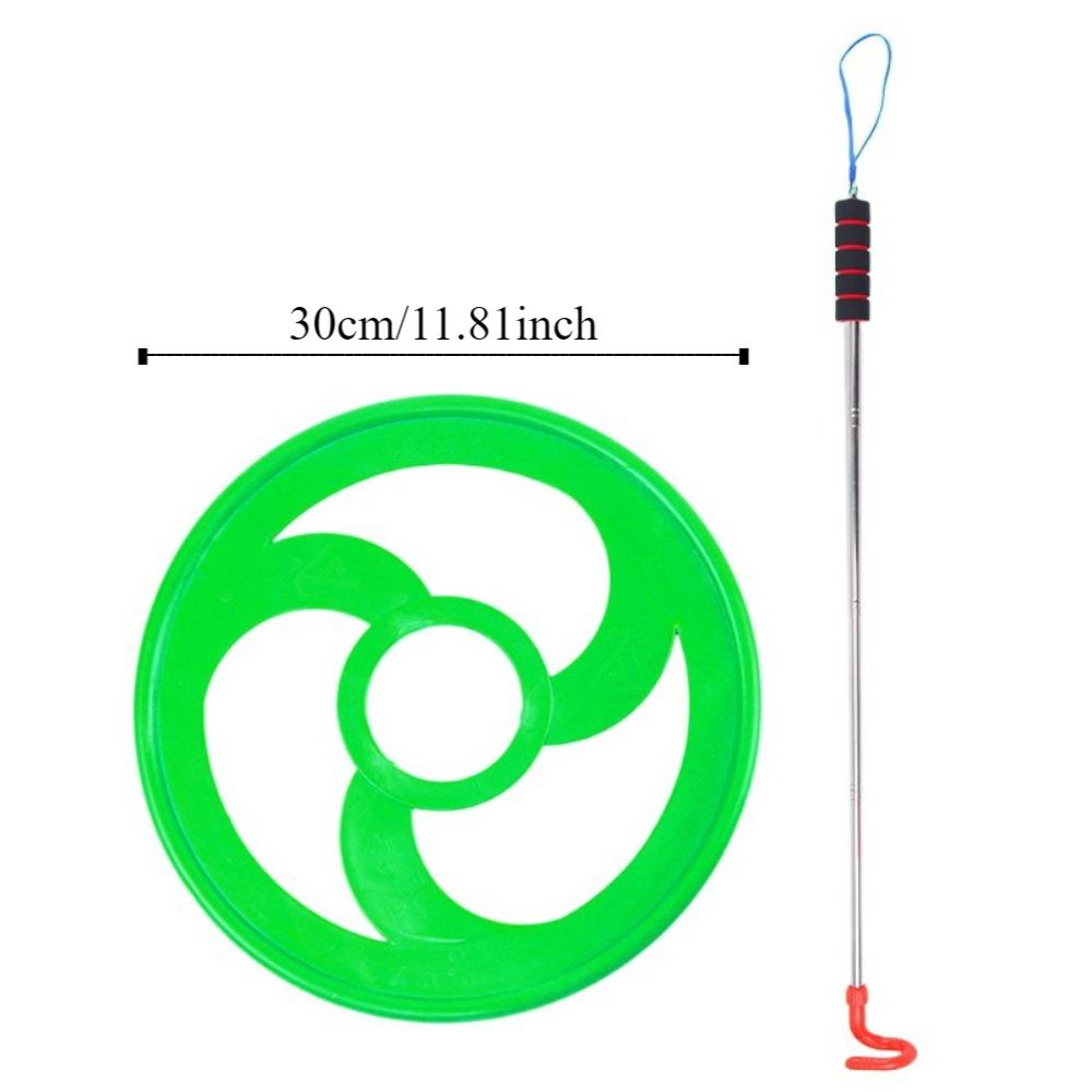 Plastic Kids Rolling Hoop Toy Early Education. Hand Pushing Wind Wheel Toy  Birthday Gifts