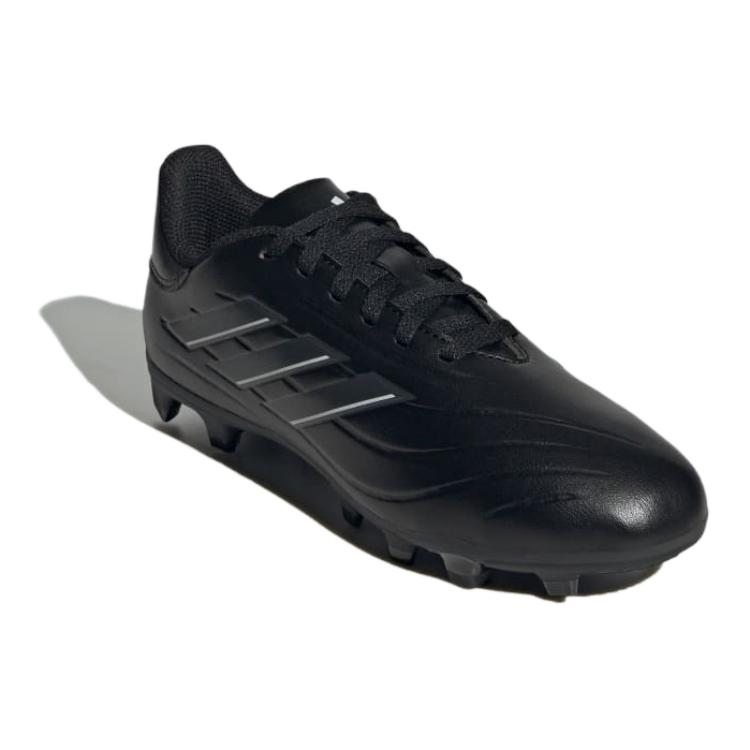 Adidas Copa Pure 2 Comfortable Simple Non-Slip Durable Low-Top Soccer Shoes Kids Soccer Shoes Black White IG1105