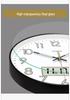 Ultra-Quiet 7001 Luminous Wall-Mounted Silent LCD Clock for Living Room