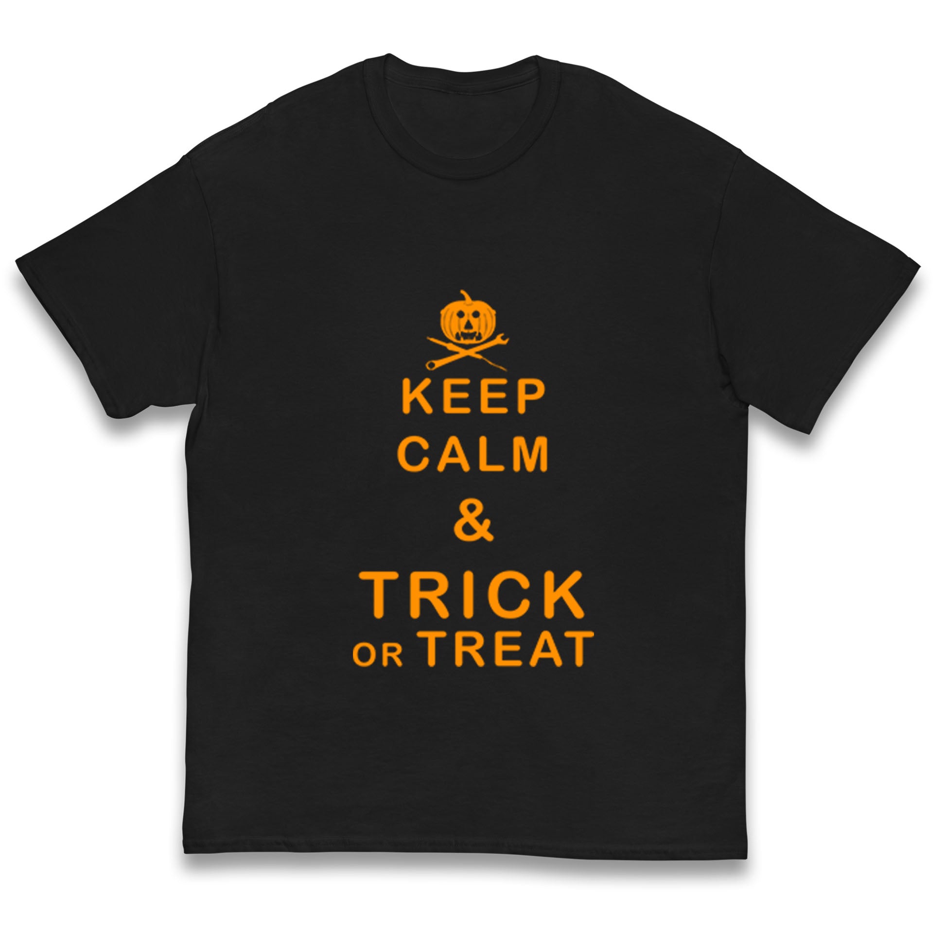 Keep Calm And Trick Or Treat Halloween Kids T Shirt 130