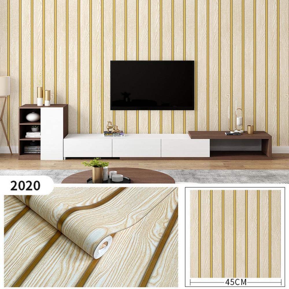 45CM*10M PVC Wallpaper Waterproof Decorative Stickers New Wall Sticker  For Living Room