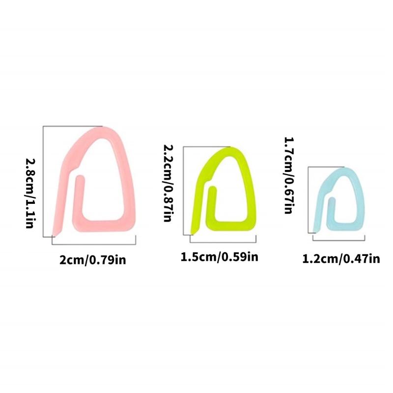 15 Pcs Knitting Stitching Markers Practical Knitting Markers Crochet Markers Weaving Counter Neddles Safety Pins