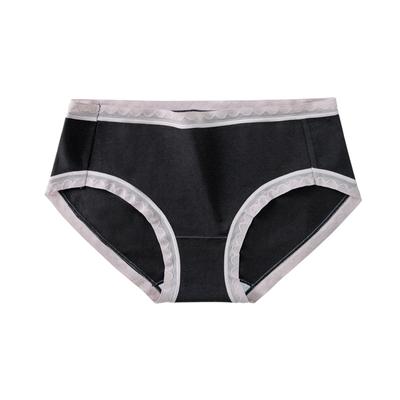 Antibakterielle Shorts aus reiner Baumwolle, bequeme Unterwäsche, niedrige Taille, atmungsaktive Damenunterwäsche aus langstapeliger Baumwolle