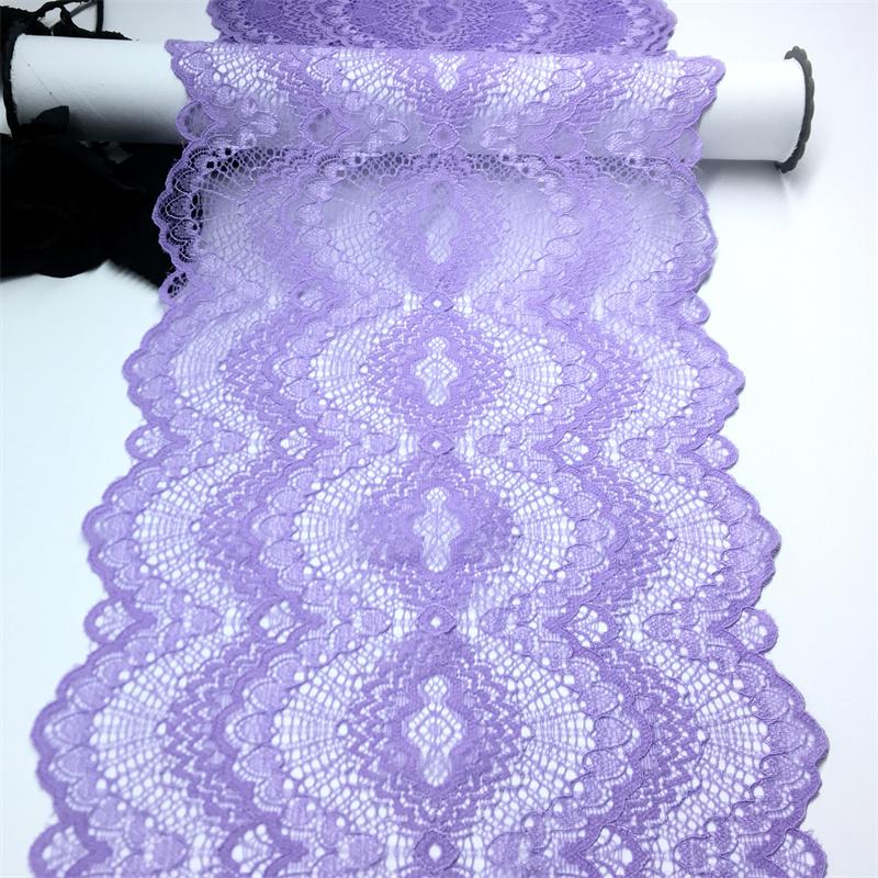(8 Colors) Hollow Elastic Spandex Sewing Mesh Lace for Lingerie, Bra, Underwear, Garment, Wedding Dress & Crafting