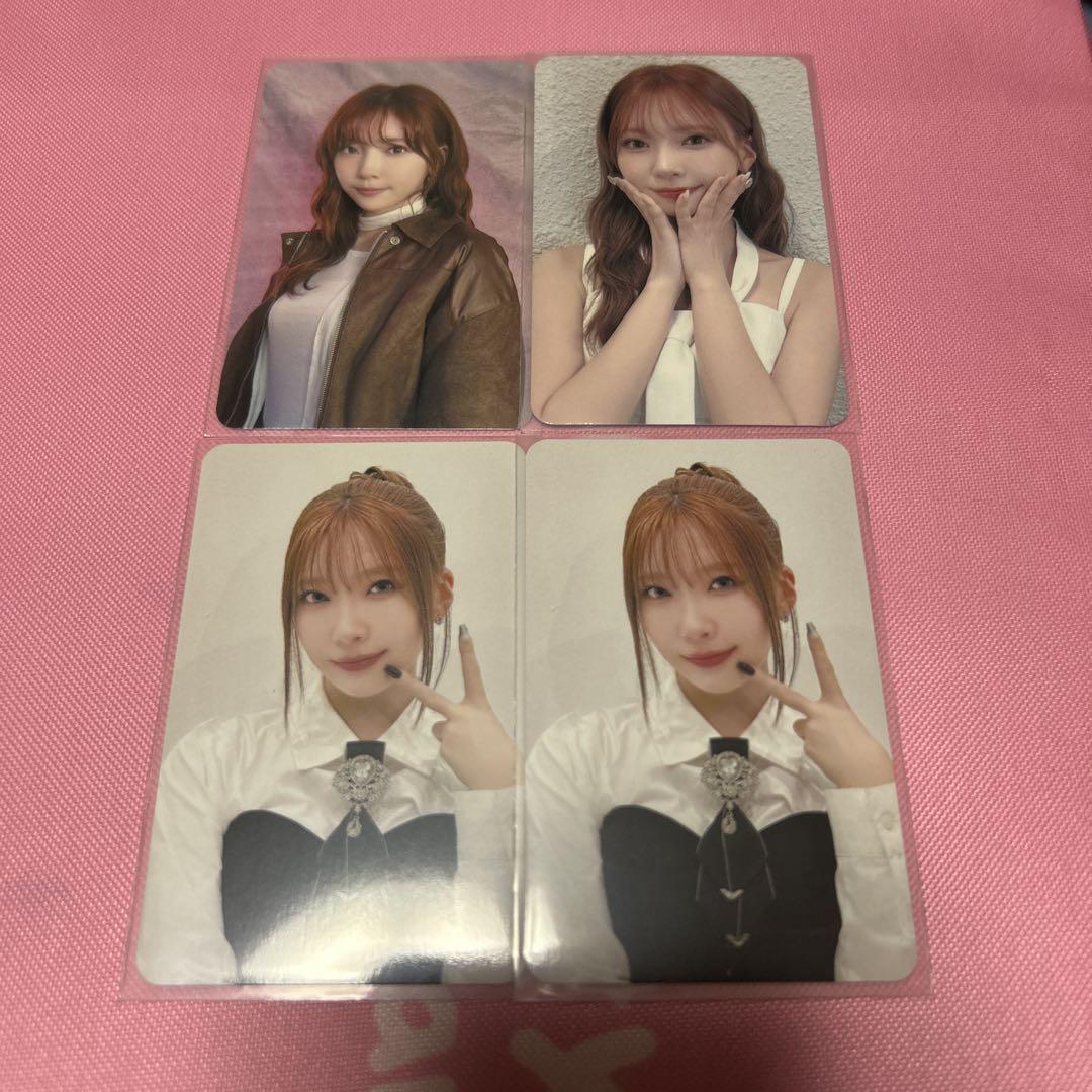 

[USED] NiziU Mayuka AWAKE bonus trading cards (4 cards)
