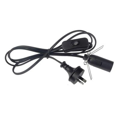 E14 Lampenkabel Salzkristalllampe Netzkabel Ersatz 1,5m Kabel