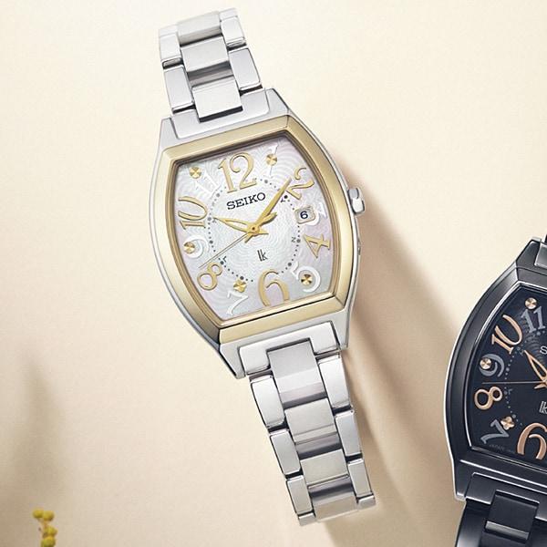 Seiko Lukia HAPPY Series Women's Quartz Wrist Watch - Silver / Gold / Black SSWA015 SSWA016 SSQW100 SSQW101 Gift Casual Business Sports Student