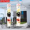 Wedding Floral Porch Banner - Elegant Anniversary Door Decor - Red Gold Traditional, Blue Pink Floral - Porch Hanging... (4317)