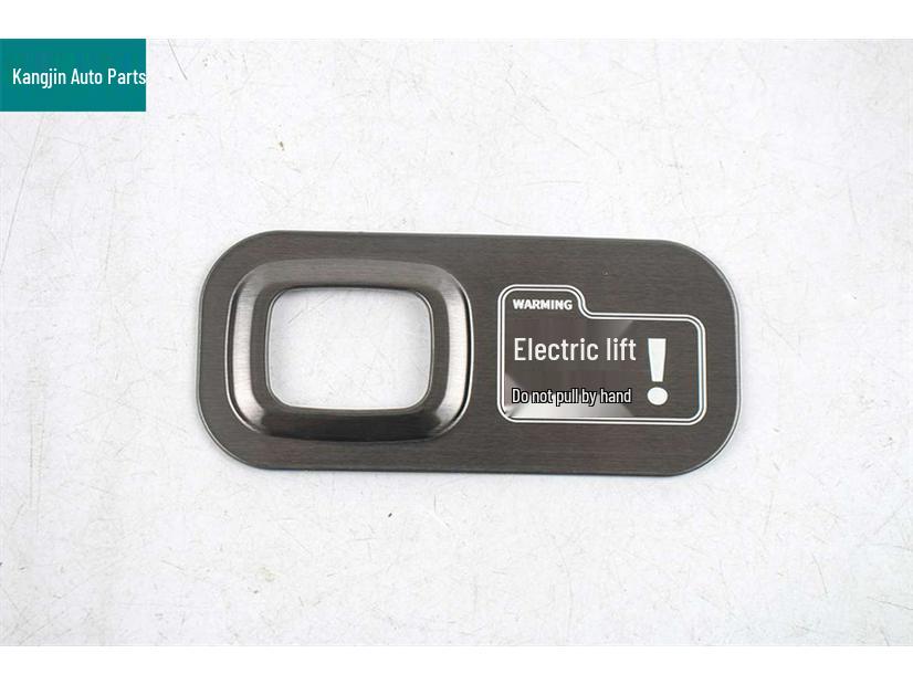 Black Titanium Stainless Steel Dustproof Speaker Cover for NIO ES8 Front Pillar Air Outlet Interior Modification