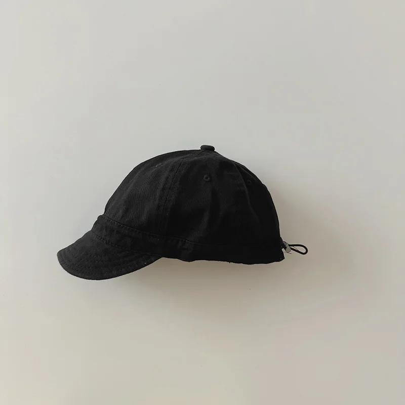Frühling Sommer Baby Baseballkappe Einfarbige Baby Jungen Mädchen Schirmmütze Weicher Kleinkind Kinder Sonnenschutz Visier