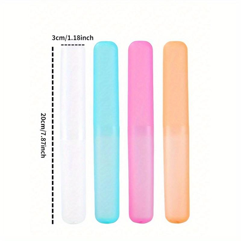Toothbrush Hygiene Care Outdoor Supplies Random Color for Travel Toothbrush Case Travel Hiking Camping Covers Protector Suitable for Outdoor Travel