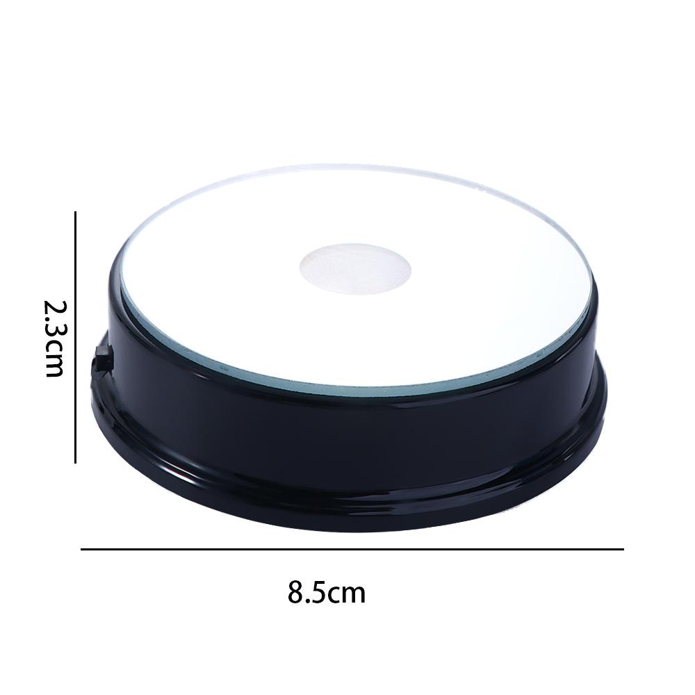 Seven Color LED Light Plastic Base Round Stand for Glass Bottle Crystal Figurine Decoration and Sturdy lamp base