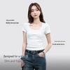 MJ STYLE Basic Short Sleeve T-Shirt