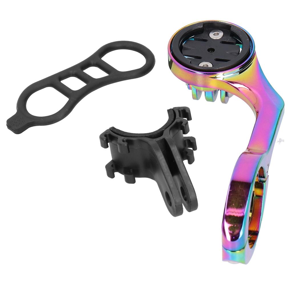 Colorful Electroplating Bike Computer Extended Bracket Holder Aluminium Alloy Support