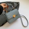 Minimalist Pu Small Square Bag For Daily Use With Shoulder Strap