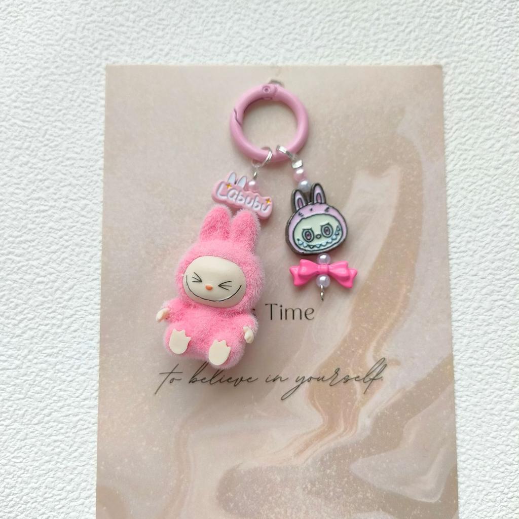 Beflockte Niedliche Getreide-Kürbis-Tasche, Handy-Schlüsselanhänger, Handy-Kette, Niedliches Geschenk für Freunde, Anhänger.