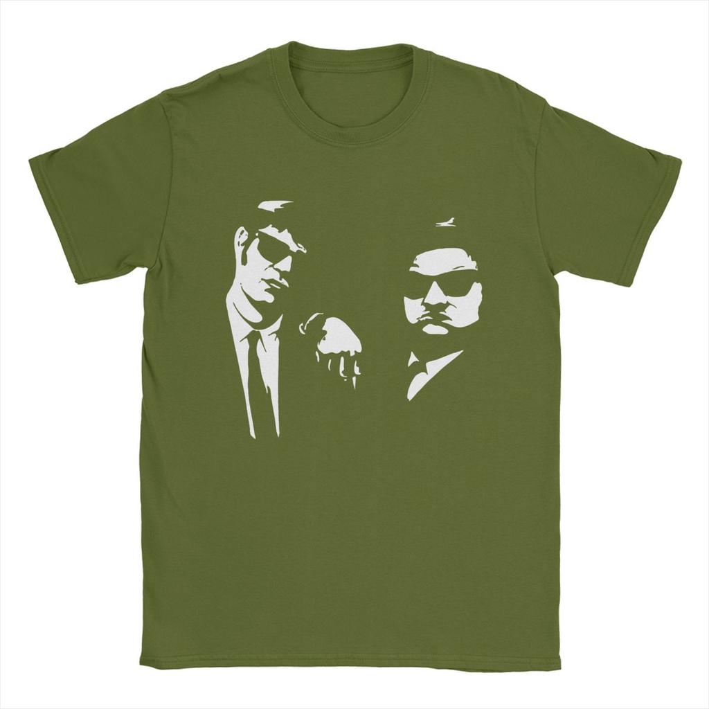 The Blues Brothers Herr T-shirts Nyhet T-shirt Kortärmad O-hals T-shirts 100% Bomull Tryck Kläder