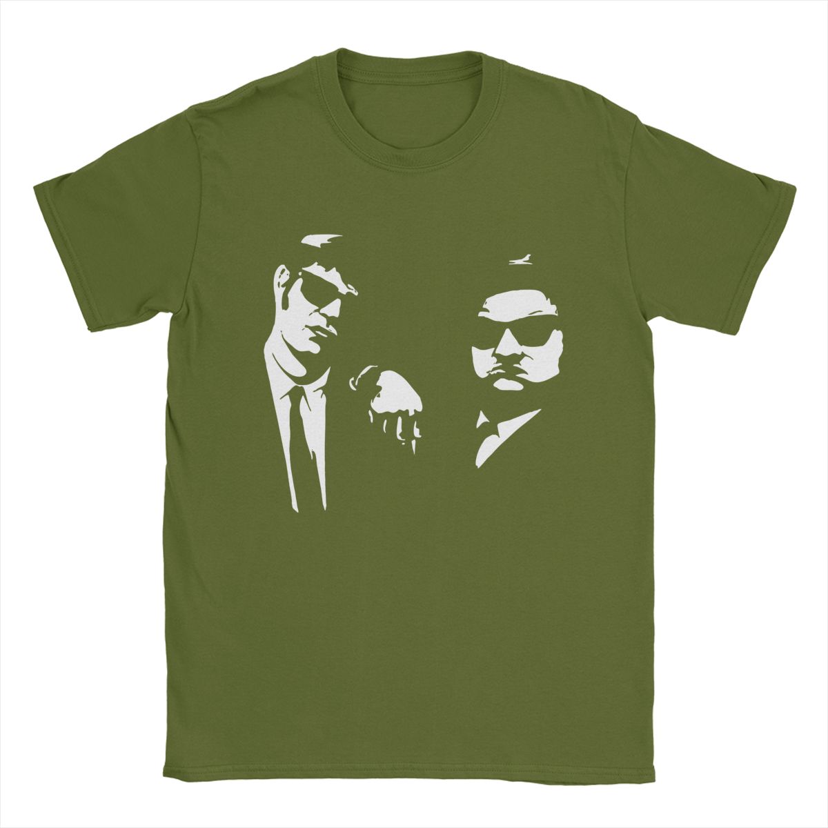 

The Blues Brothers Men T Shirts Novelty Tee Shirt Short Sleeve O Neck T-Shirts 100% Cotton Printing Clothing 4XL