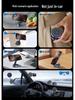 Multicolor Car Phone Holder: Magnetic Wireless Charger with Nano Suction Cup