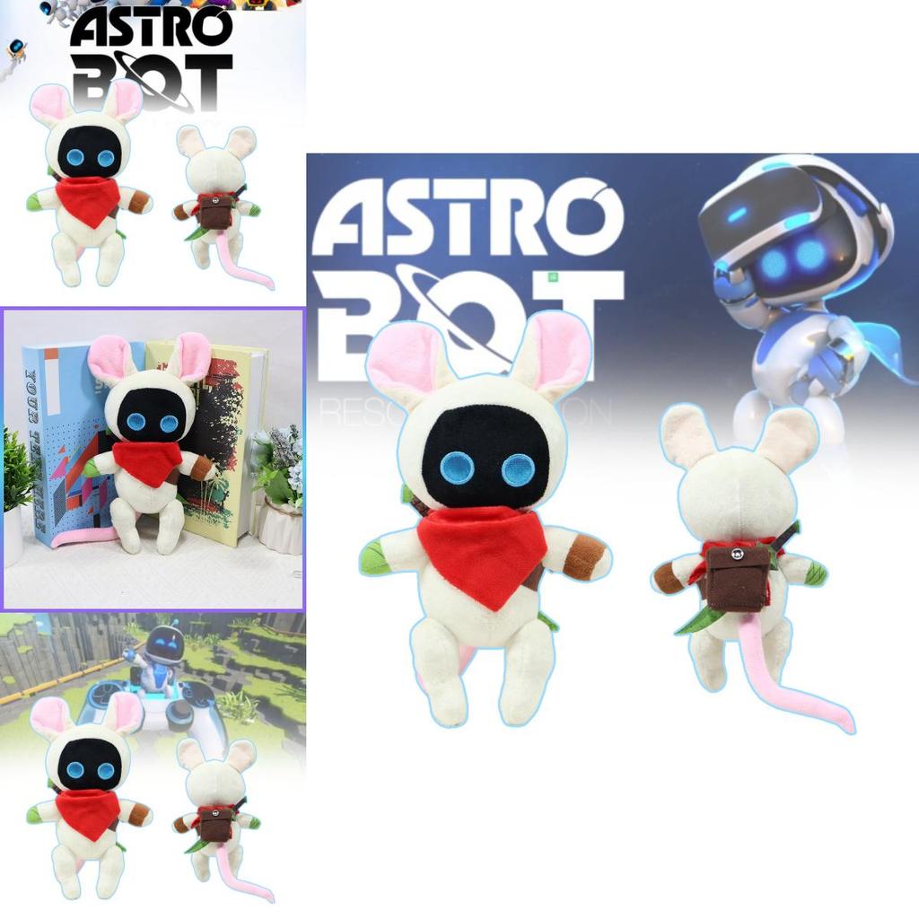 Adorable Astrobot Plush Rescue Doll Soft Rabbit Stuffed Toy For Kids And Collectors